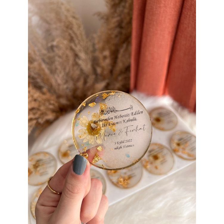 20 30 50pcs Customised Refmagnet Resin Souvenirs Wedding Baptism