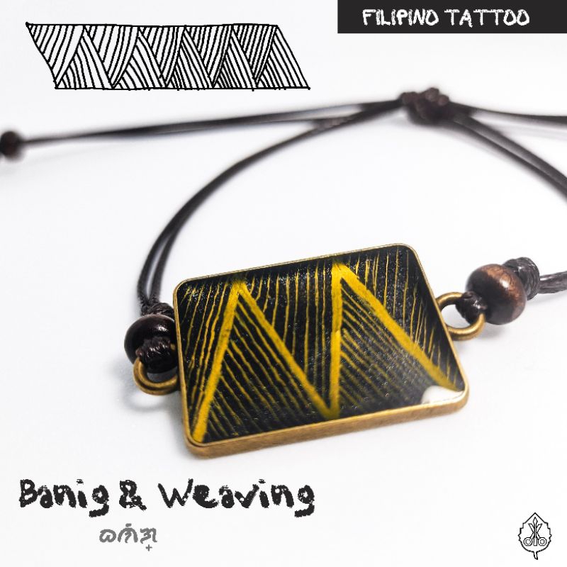 BANIG & WEAVING (Filipino Tattoo Bracelet) | Shopee Philippines