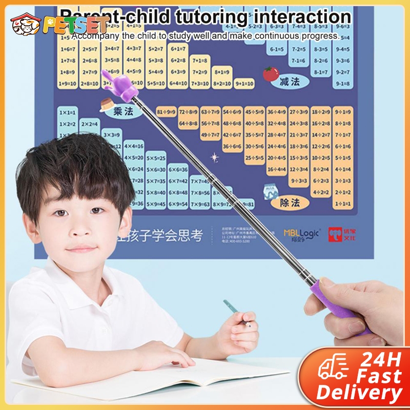 Reading Guide Pointer Telescopic Retractable Teaching Pointer Stick ...