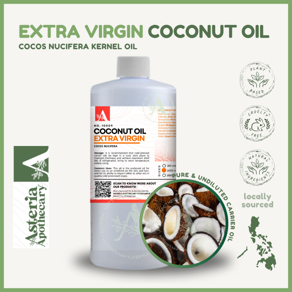 PREMIUM VCO Virgin Coconut Oil FOOD GRADE 250ML 500ML 1L (Carrier ...