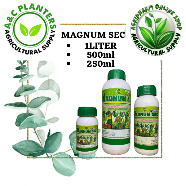 MAGNUM 5EC Insecticide (1LITER, 500ml & 250ml) | Shopee Philippines