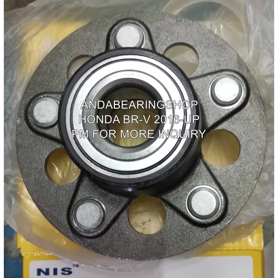 42200-TDK-J51 / HONDA BR-V 2016-UP REAR WHEEL HUB & BEARING ASSEMBLY PM ...