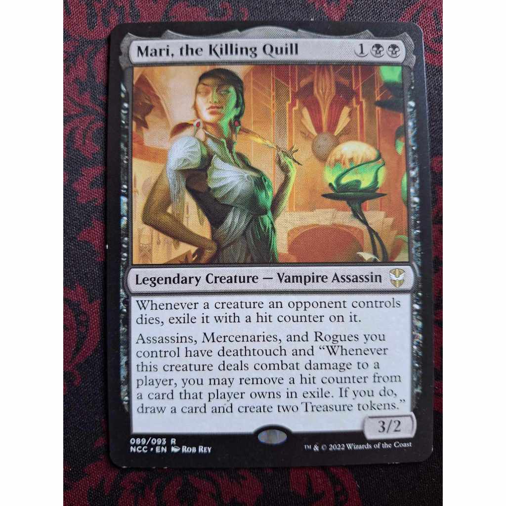 Mari, the Killing Quill ( MTG / Legendary Creature / Rare / NCC ...