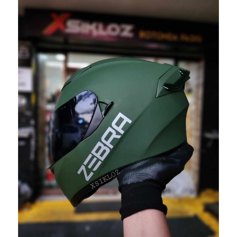 Zebra 801 full face dual visor