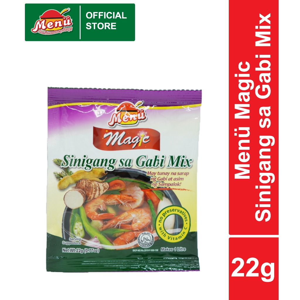 Menu Magic Sinigang sa Gabi Mix 22g x 12 Packs | Shopee Philippines