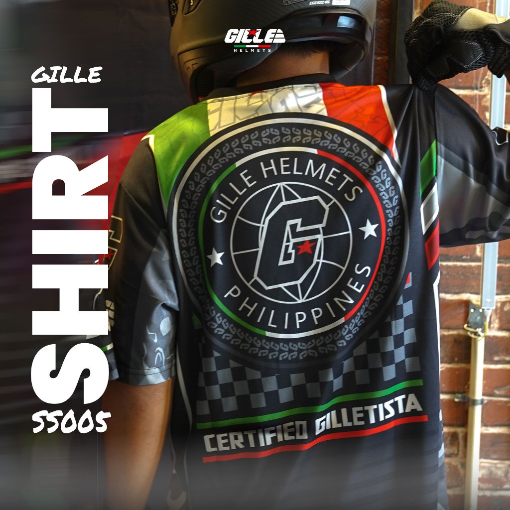 GILLE T-SHIRT SHORT SLEEVE SS005 JERSEY TYPE | Shopee Philippines