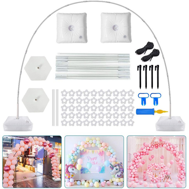 3M Indoor and outdoor balloon arch brackets set, wedding and birthday ...