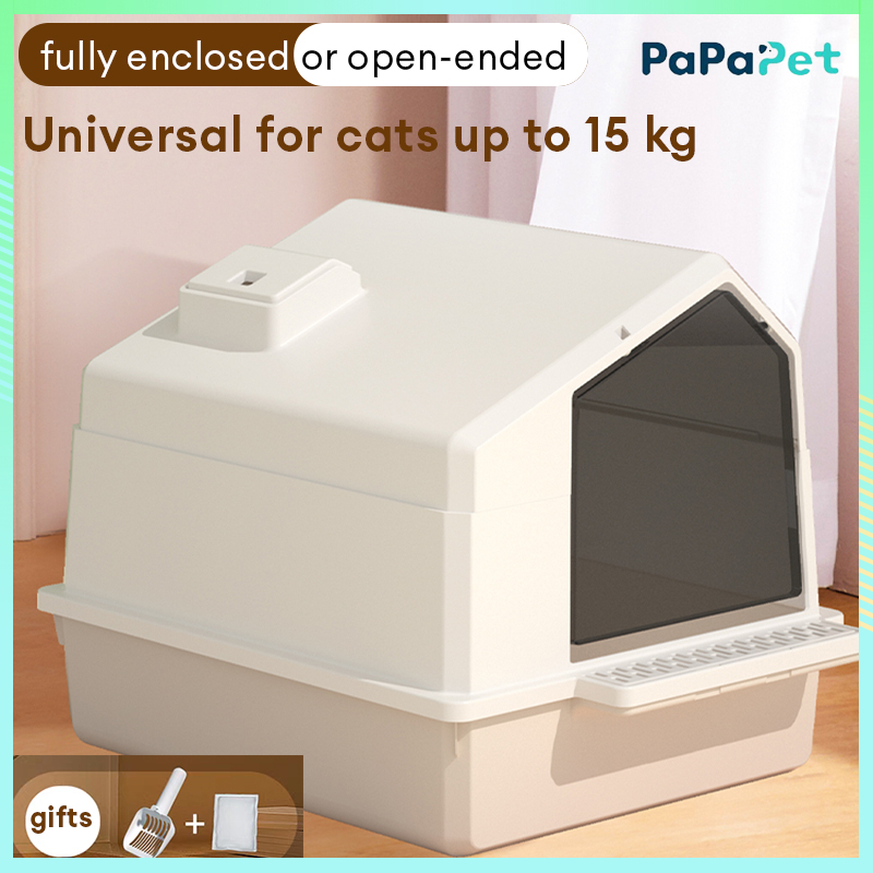 Cat Litter Box Large Space Insulate Odor Cat Litter Box Large Capacity
