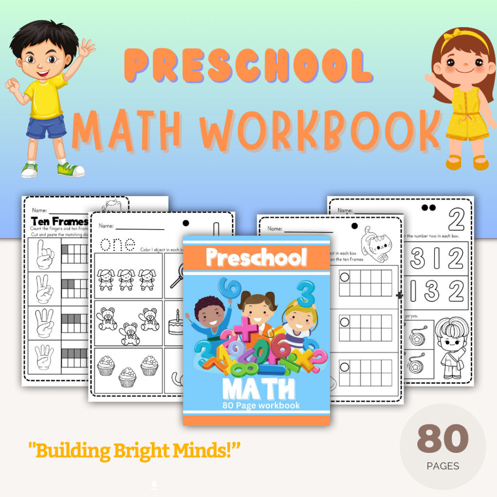 Preschool Kinder Math Workbook | Shopee Philippines