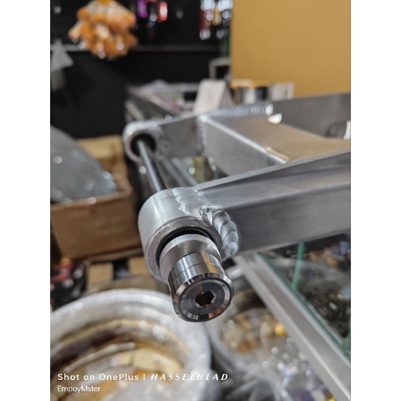 ehe axle only Row1 CNC ( Front / Pivot / Rear ) axle for wave xrm ...