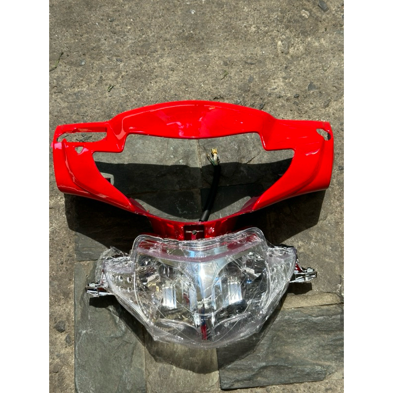 WAVE 125i FRONT COWLING WITH HEADLIGHT | Shopee Philippines