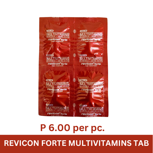 REVICON FORTE MULTIVITAMINS TAB | Shopee Philippines