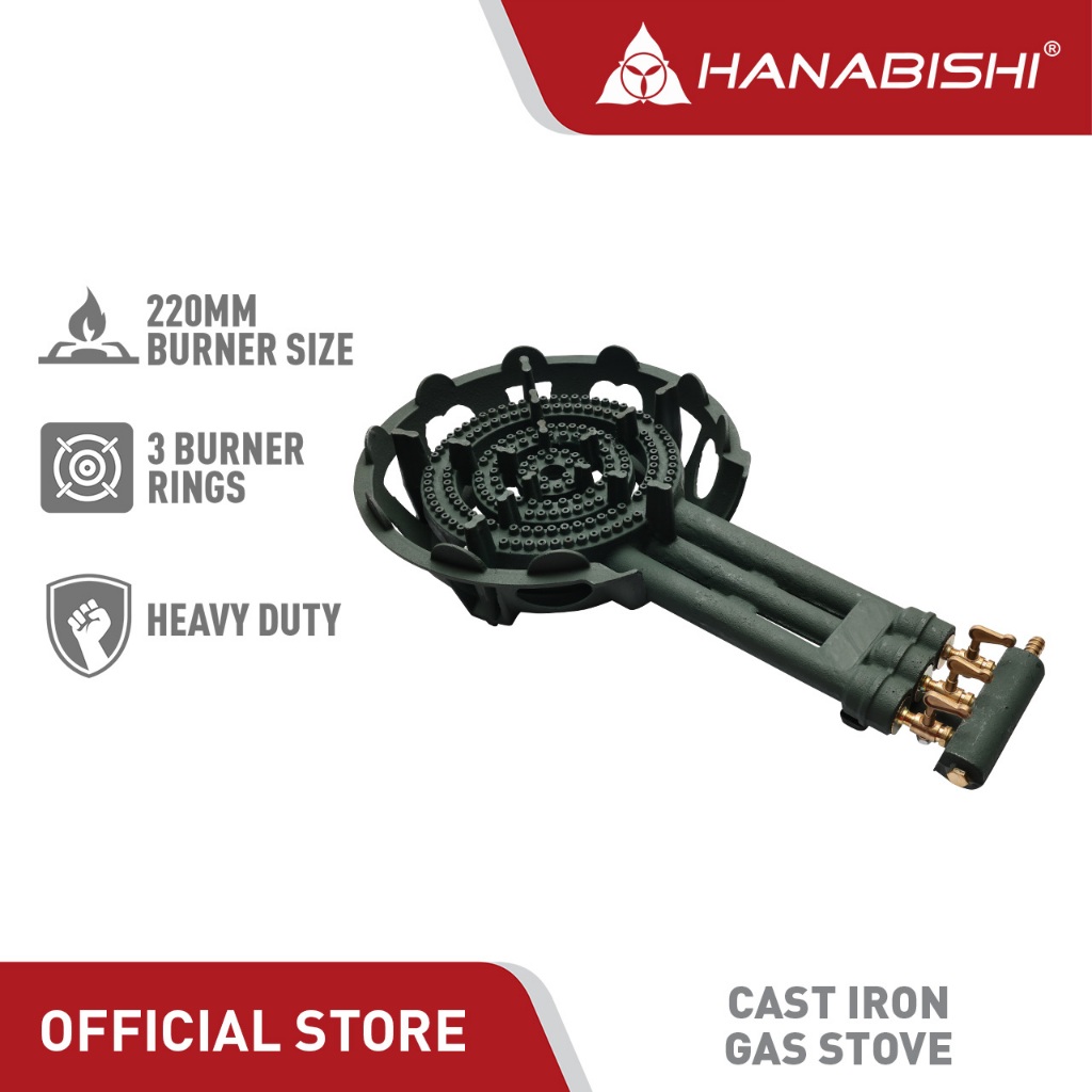 Hanabishi Cast Iron Gas Stove HCI60 | Shopee Philippines