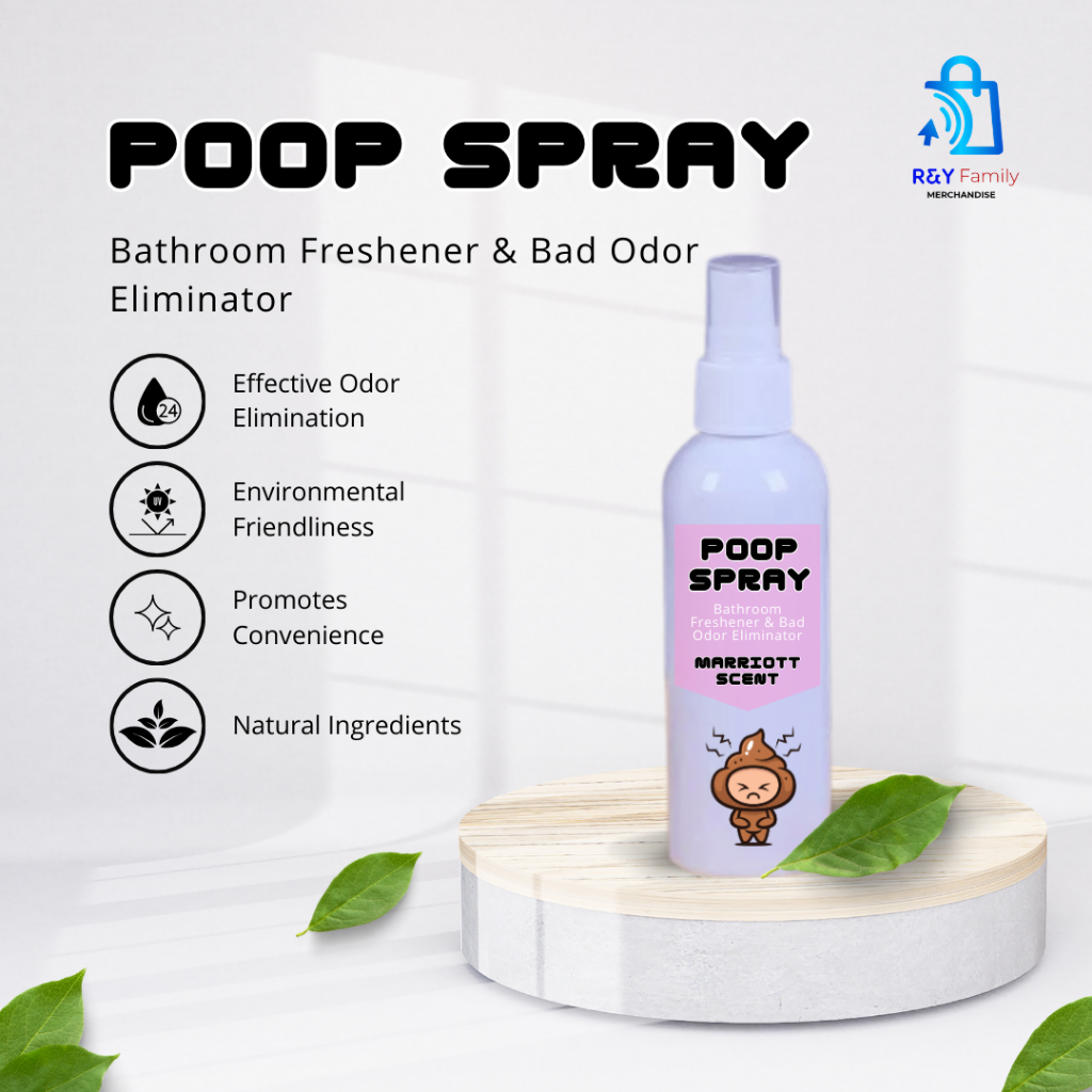 R&Y Poop spray Marriott hotel scent toilet disinfectant air freshener ...