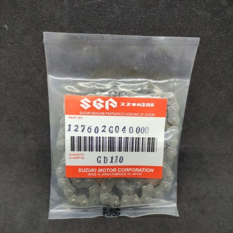 Suzuki GD110 Timing Chain ORIGINAL JAPAN 12760-20G40-000 | Shopee ...