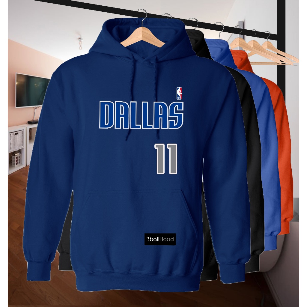 Navy Blue Dallas Kyrie Irving 11 Trendy Custom Hoodie DTF