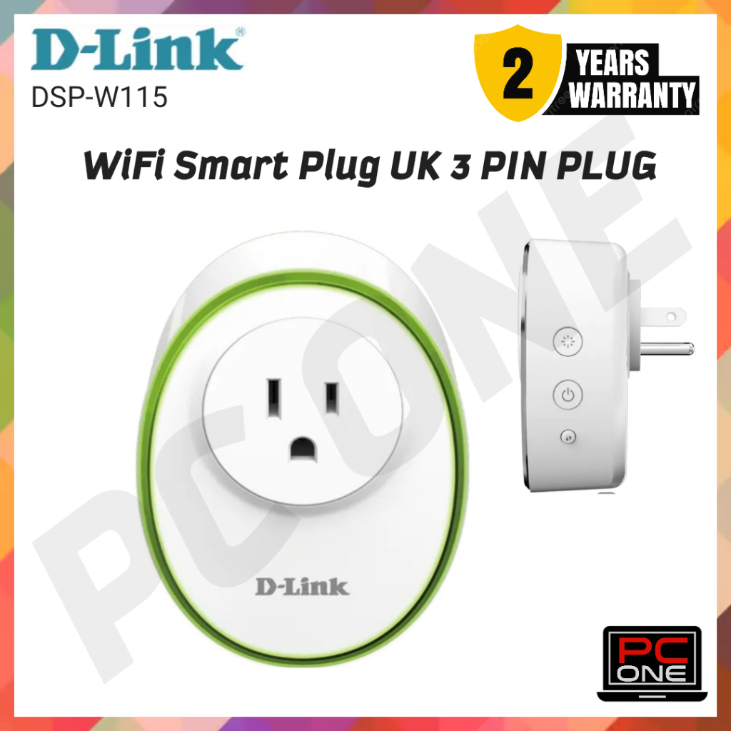 D-Link DSP-W115 WiFi Smart Plug (UK 3 PIN PLUG) | Shopee Philippines