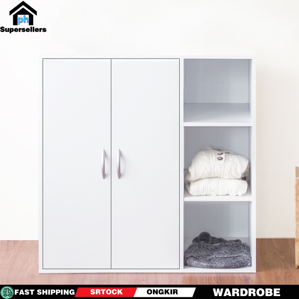 Matte Storage Cart With Flap Door, Large Capacity Jamaica
