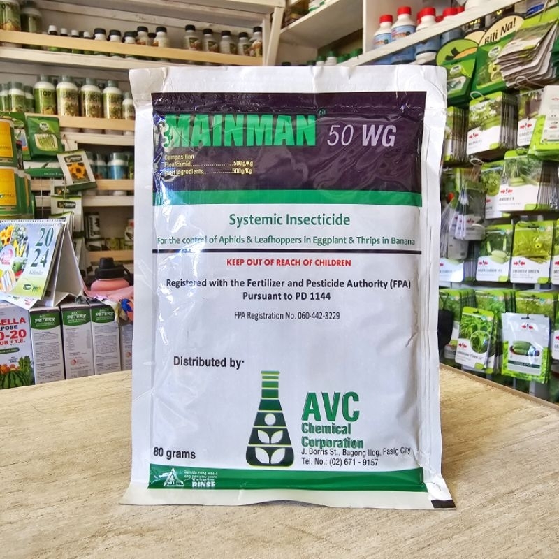 Main Man / MainMan 50WG Systemic Insecticide / Pests Control - AVC ...