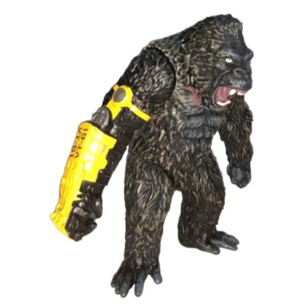 FIGURE LOOSE KINGKONG with 2024 (A) YELLOW BAND OPEN MOUTH 7 inches ...
