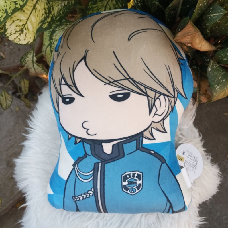 World Trigger Shimamura Fuse die-Cut Cushion Stuffed Toy | Shopee ...