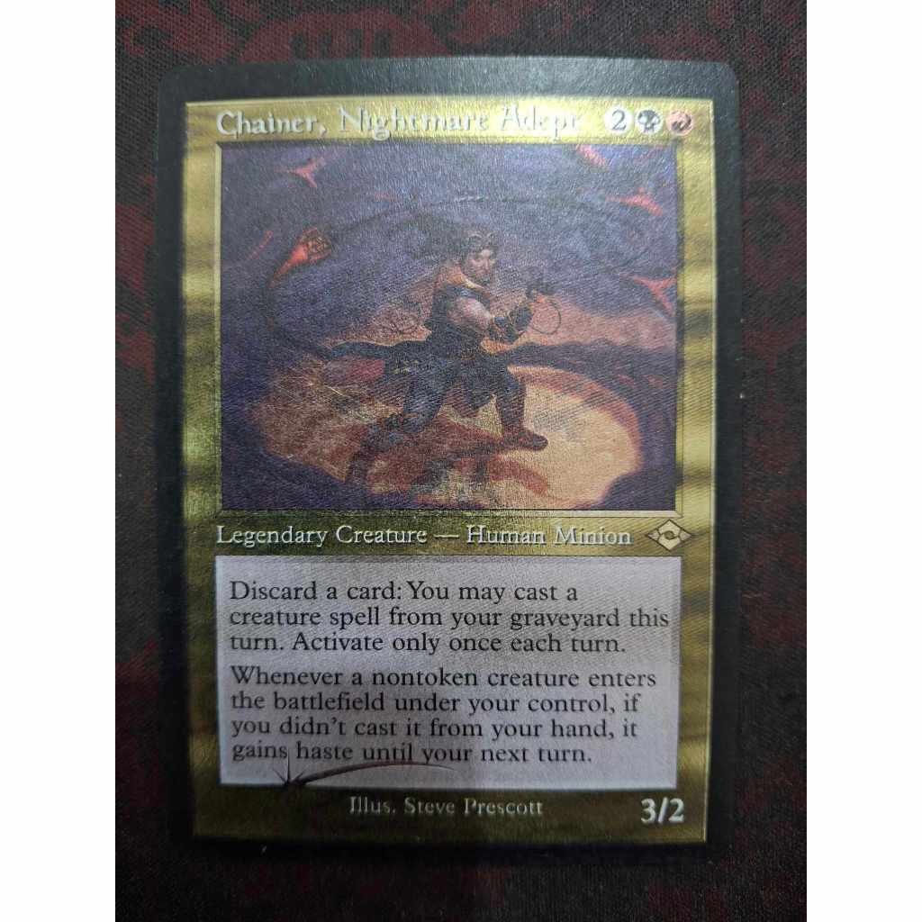 Chainer, Nightmare Adept (MTG / Legendary Creature - Human Nature ...