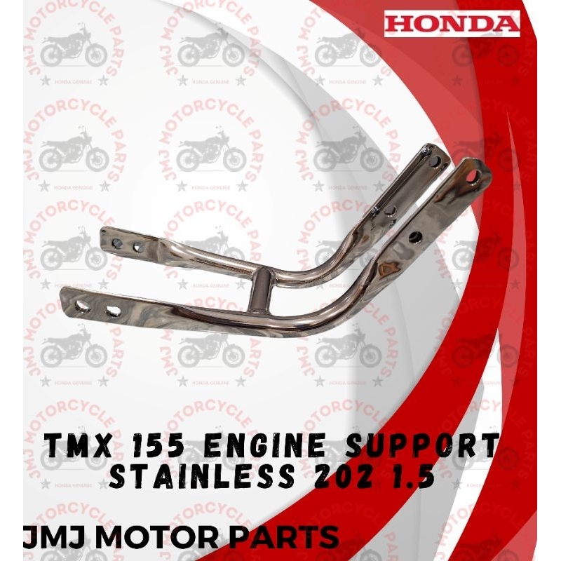 Tmx 155 Engine Support/Guard Stainless makapal(orig. type) | Shopee ...