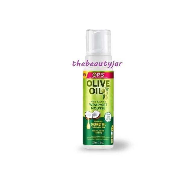 ORS Olive wrap hair mousse with coconut oil / Hair mousse with coconut ...