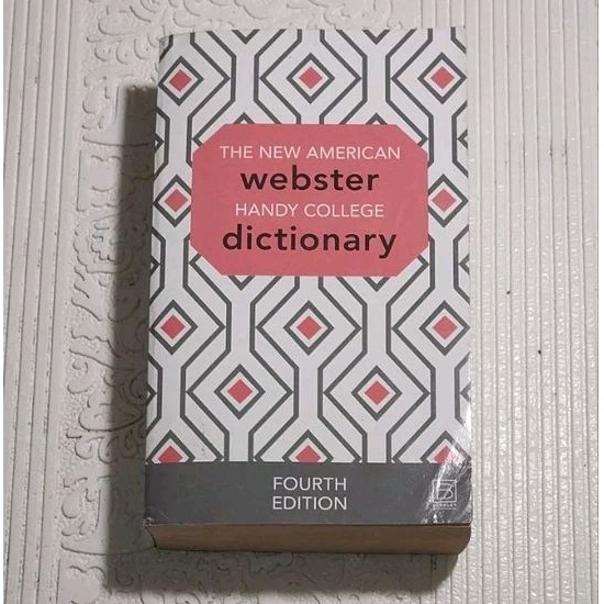 The New American Webster Handy College Dictionary (4th Edition ...