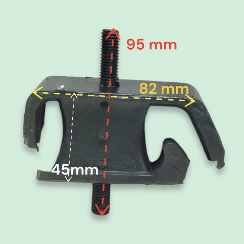 4M FRONT ENGINE SUPPORT for SUZUKI CARRY F6A / F5B / F10A SUZUKI ...