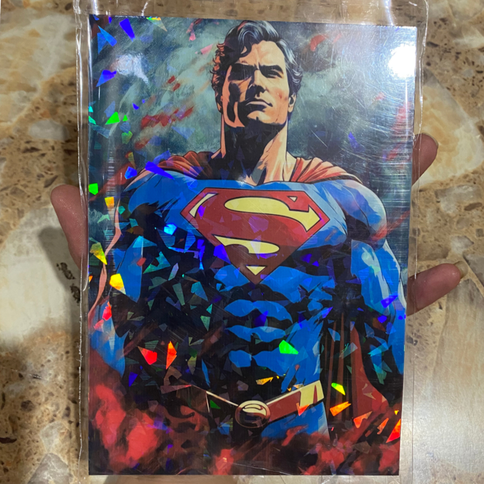 decor home wall superman justice league dc decoration room sintra board