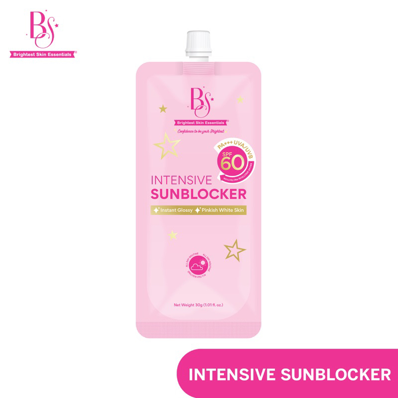 BRIGHTEST SKIN SUNBLOCK POUCH (New Packaging) | Shopee Philippines