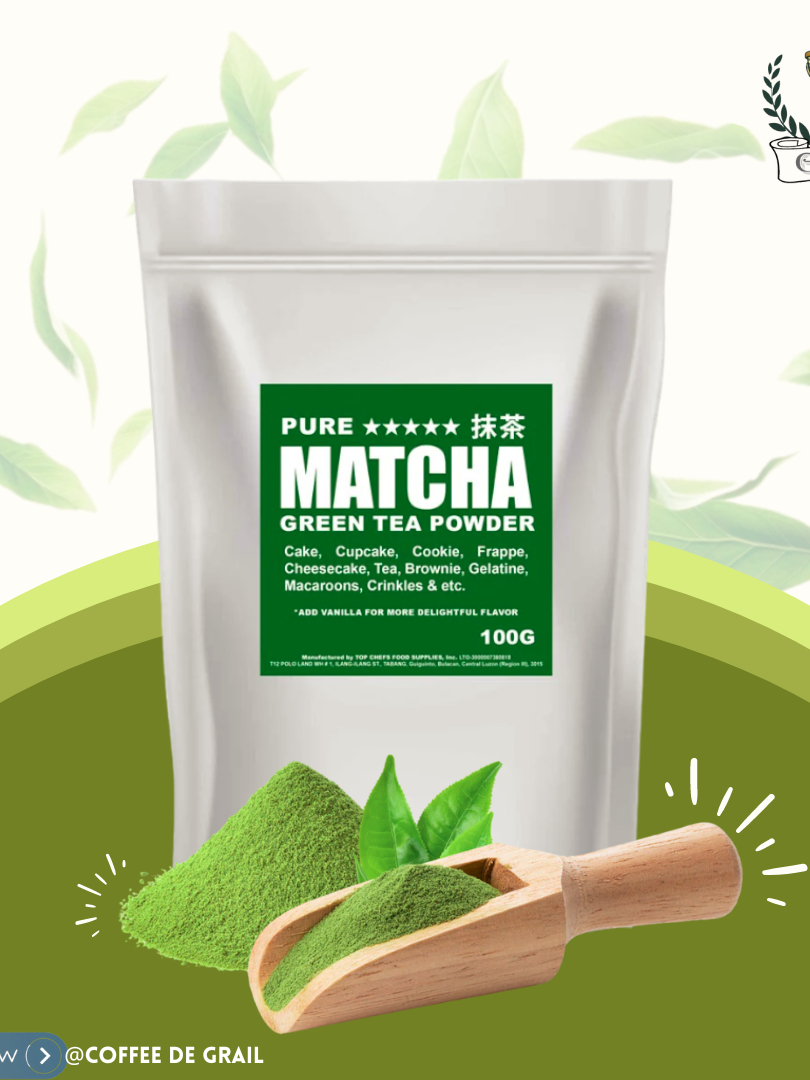 EASY BRAND Pure Matcha Powder 100G – Culinary Grade Green Tea for Milk ...