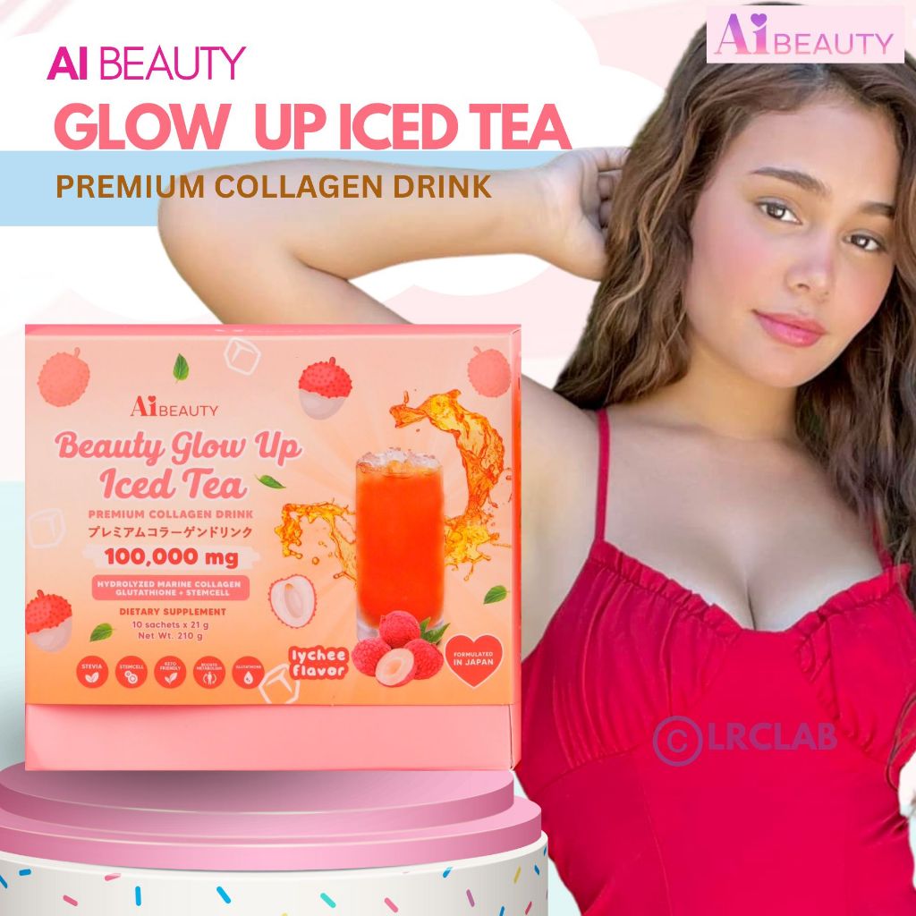 ivana alawi glutathione Beauty Glow Up Iced Tea by AiBeauty Collagen Drink for Men Nekothione Melony ghk cu peptide dosage NBX Wellness Size:Value Pack -(30 Tablets)