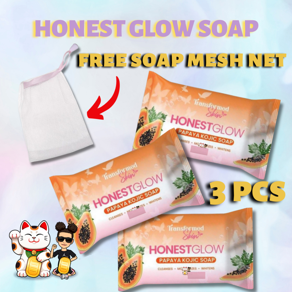 Honest Glow Kojic Papaya Soap 70g | Shopee Philippines