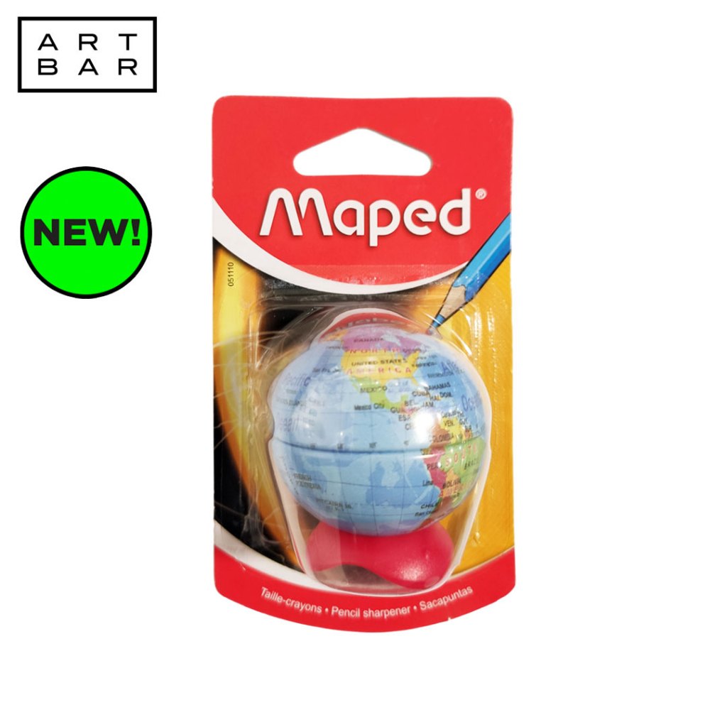 Maped One-Hole Sharpener Globe Design - Art Bar | Shopee Philippines