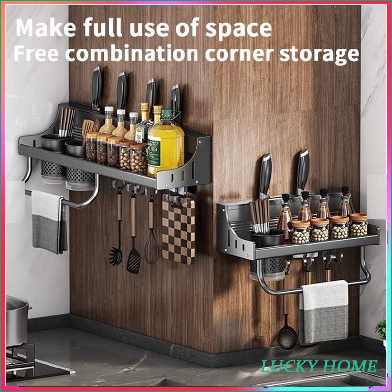 Condiments Organizer Utensils Organizer Spice Rack Knife Holder Kitchen ...