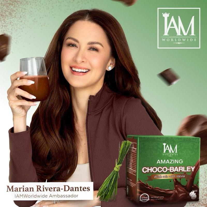 ORIGINAL IAM Amazing Choco Barley drink mix with Stevia | 10 SACHETS ...