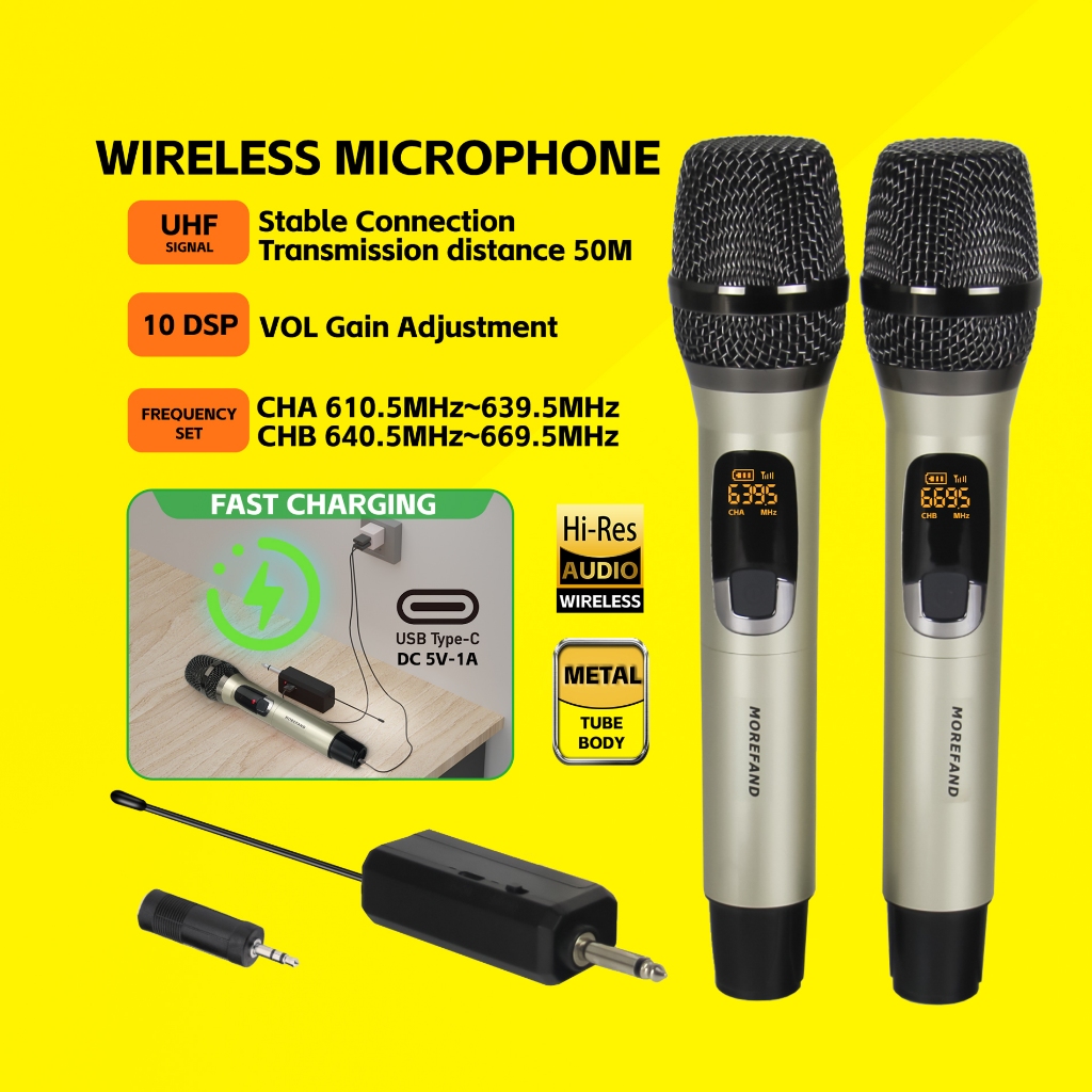 FM microphone 2.4G microphone wireless microphone bluetooth microphone ...