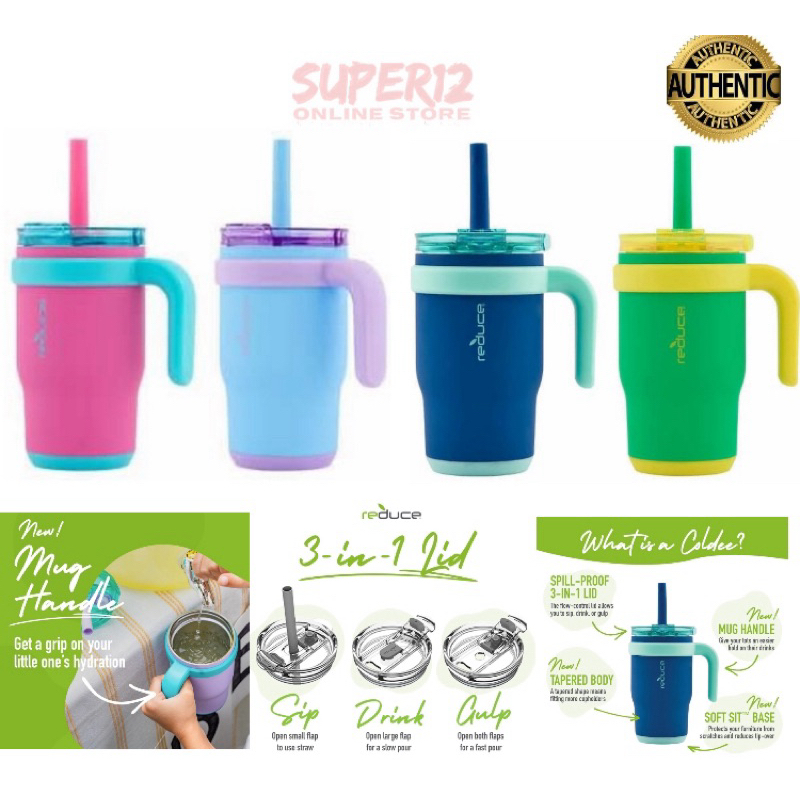 Reduce Coldee Tumbler for Kids-14oz with /without Handle | Shopee ...