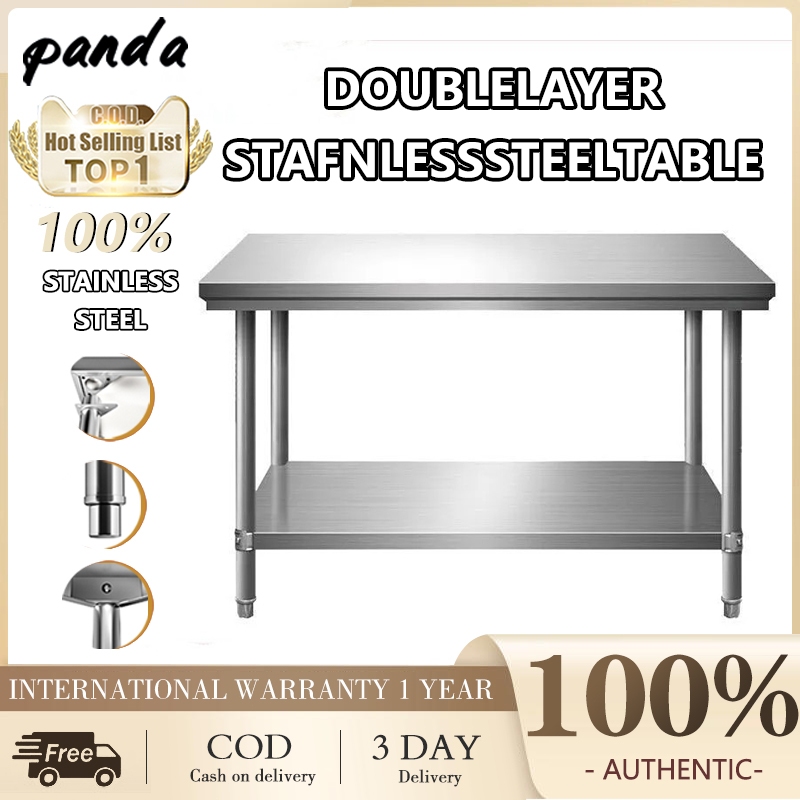 Kitchen worktop worktop dining storage rack commercial kitchen double ...