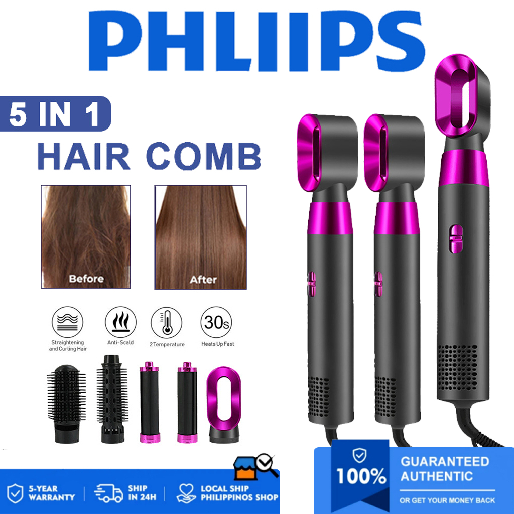 Philips Hair Dryer 6 In 1 Hair Styling Appliance Hot Air Cold Straight