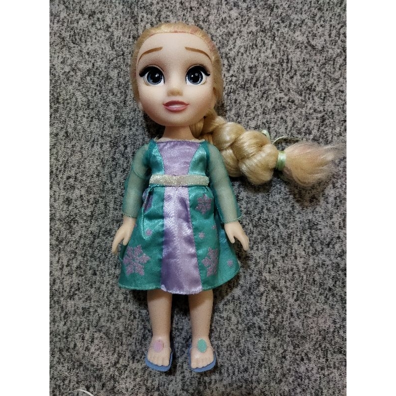 Disney Jakks Pacific Toddler Doll Frozen Elsa 13 inches tall Pre-owned ...