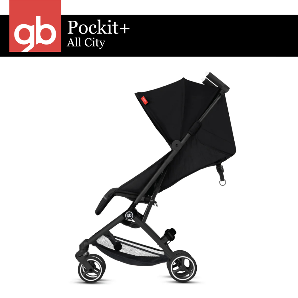 GB Pockit All City Stroller Black