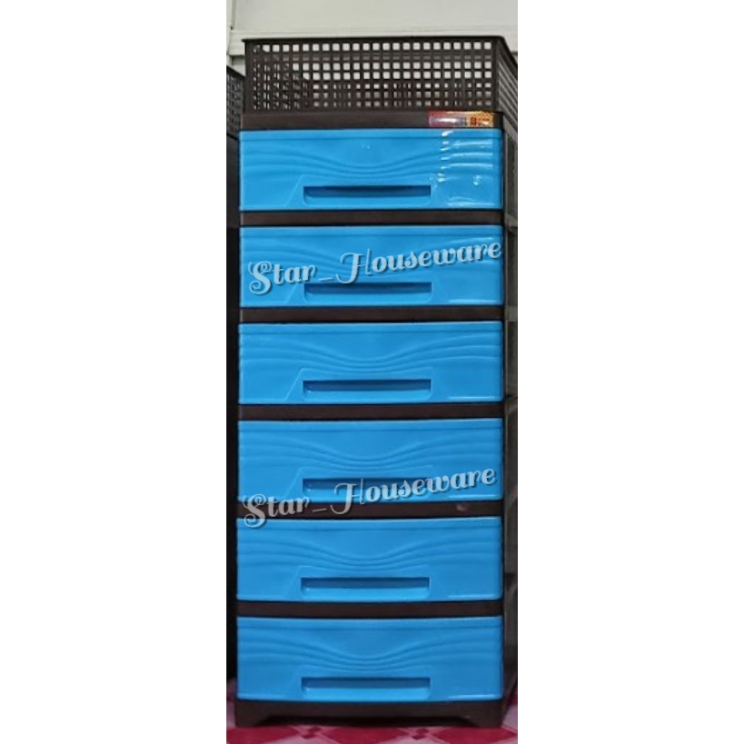 UNI-LUCKY 6 LAYER DRAWER POWER BOX ULTIMATE DRAWER WITH TRAY (#399-6L ...