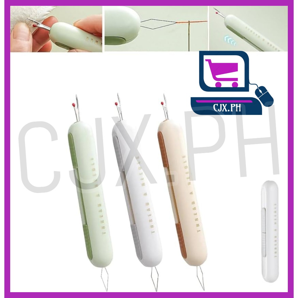 CJX.PH 2-in-1 Seam Ripper Needle Threader Stitching Remover Threader ...