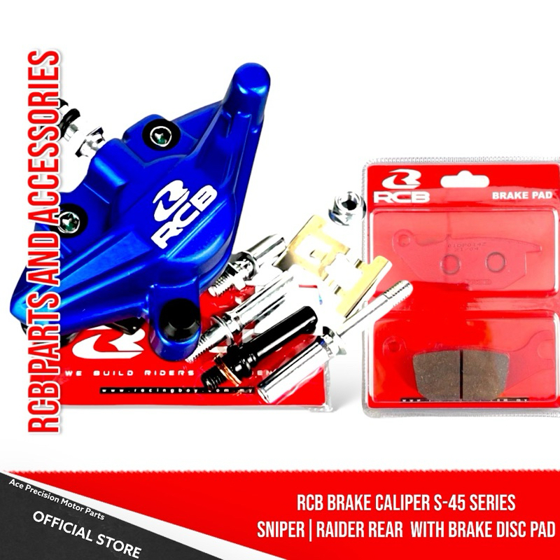 Rcb S Universal Rear Brake Caliper Tone With Free Rcb Disc Pad Shopee Philippines