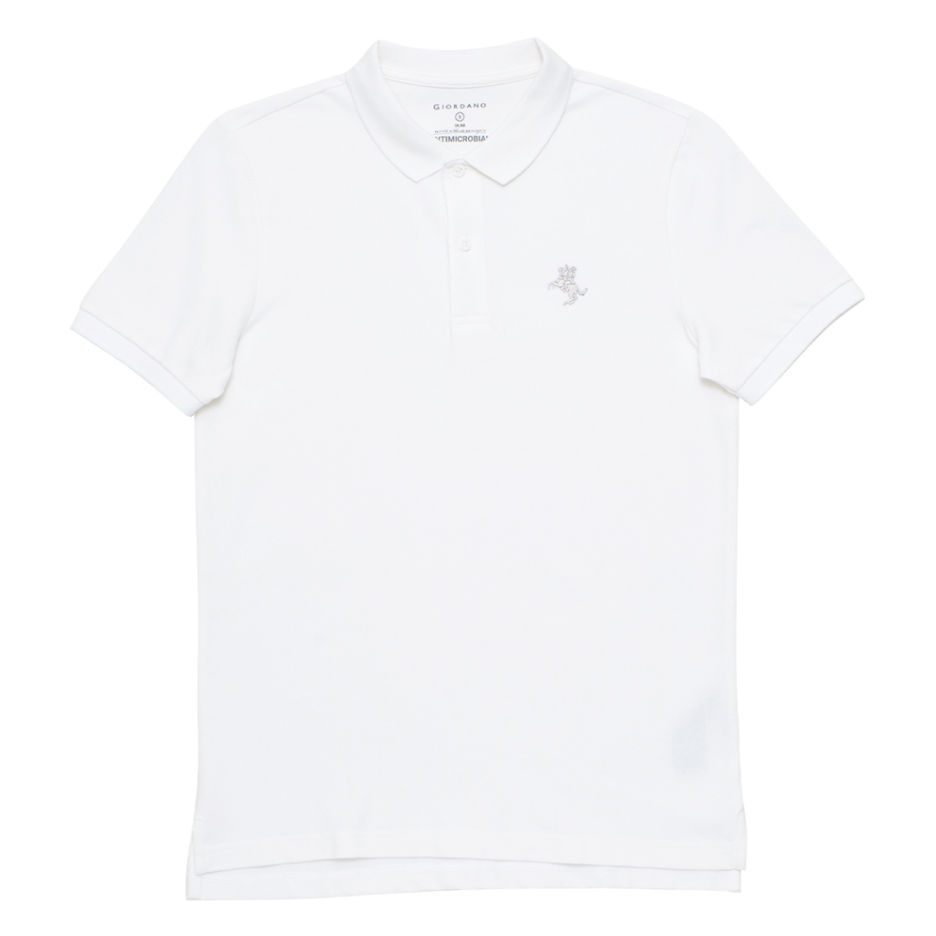 GIORDANO Men's Small Napoleon Antimicrobial Polo (01011251) - 91 ...