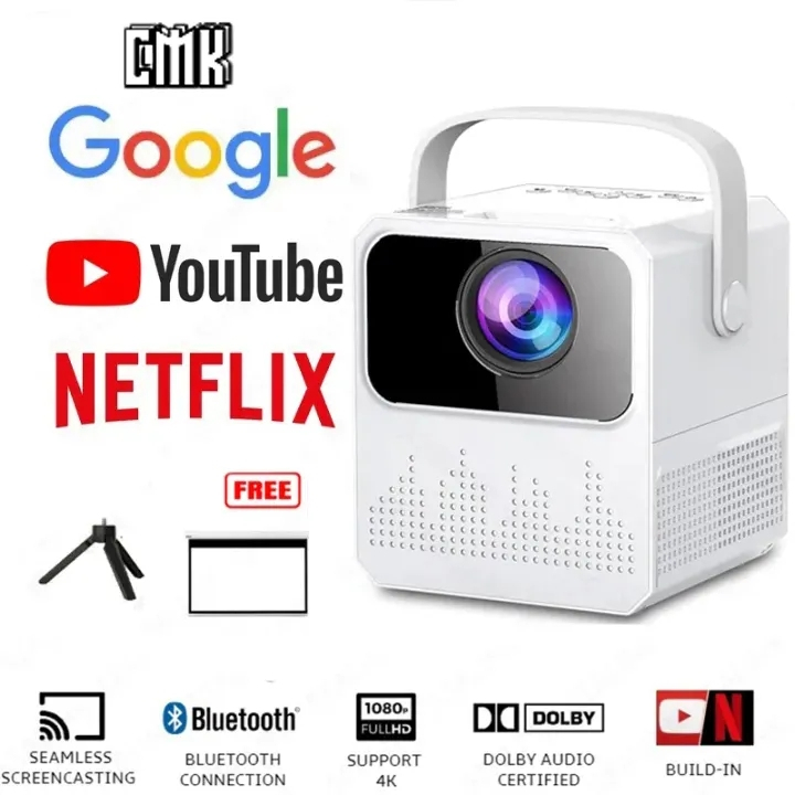 xiaomi mini Projector portable 4K HD Bluetooth WiFi for cp for ...
