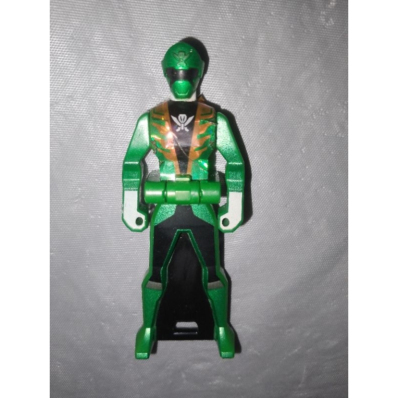 Sentai Gokaiger Gokai Green Ranger Key Metallic Gashapon Power Rangers ...